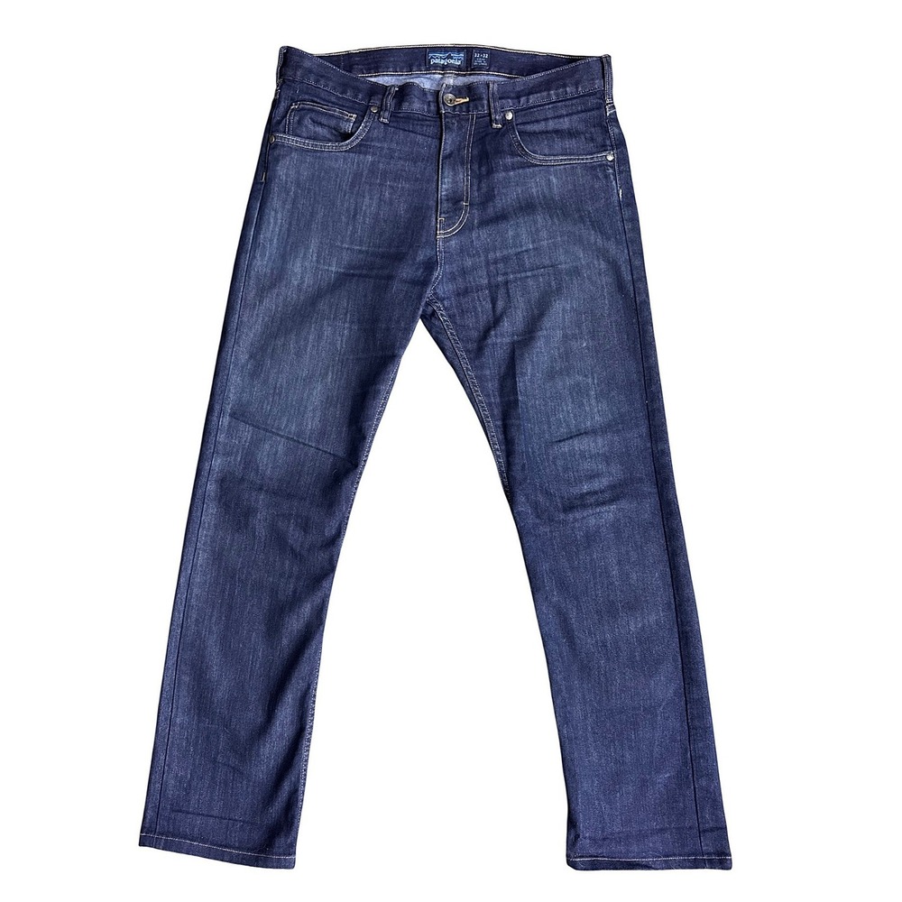 Patagonia Mens Performance Straight Fit Jeans Dark Wash Indigo 32x32 STY56025